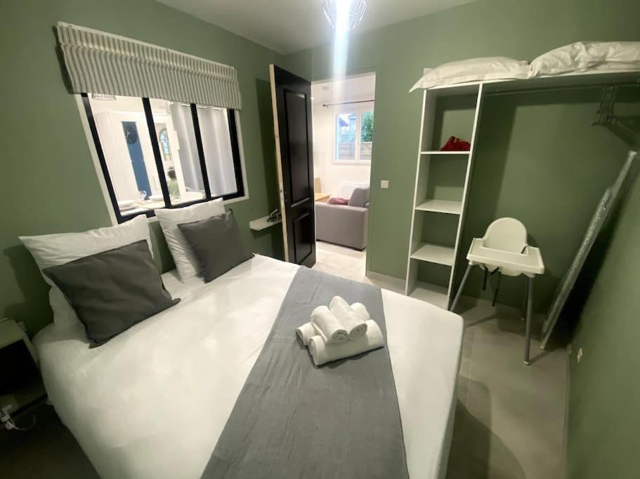 Maison Jardin Et Parking Gratuit - 10 Min De L'Aeroport - Metro 14 - Arrivee Autonome Орли Экстерьер фото
